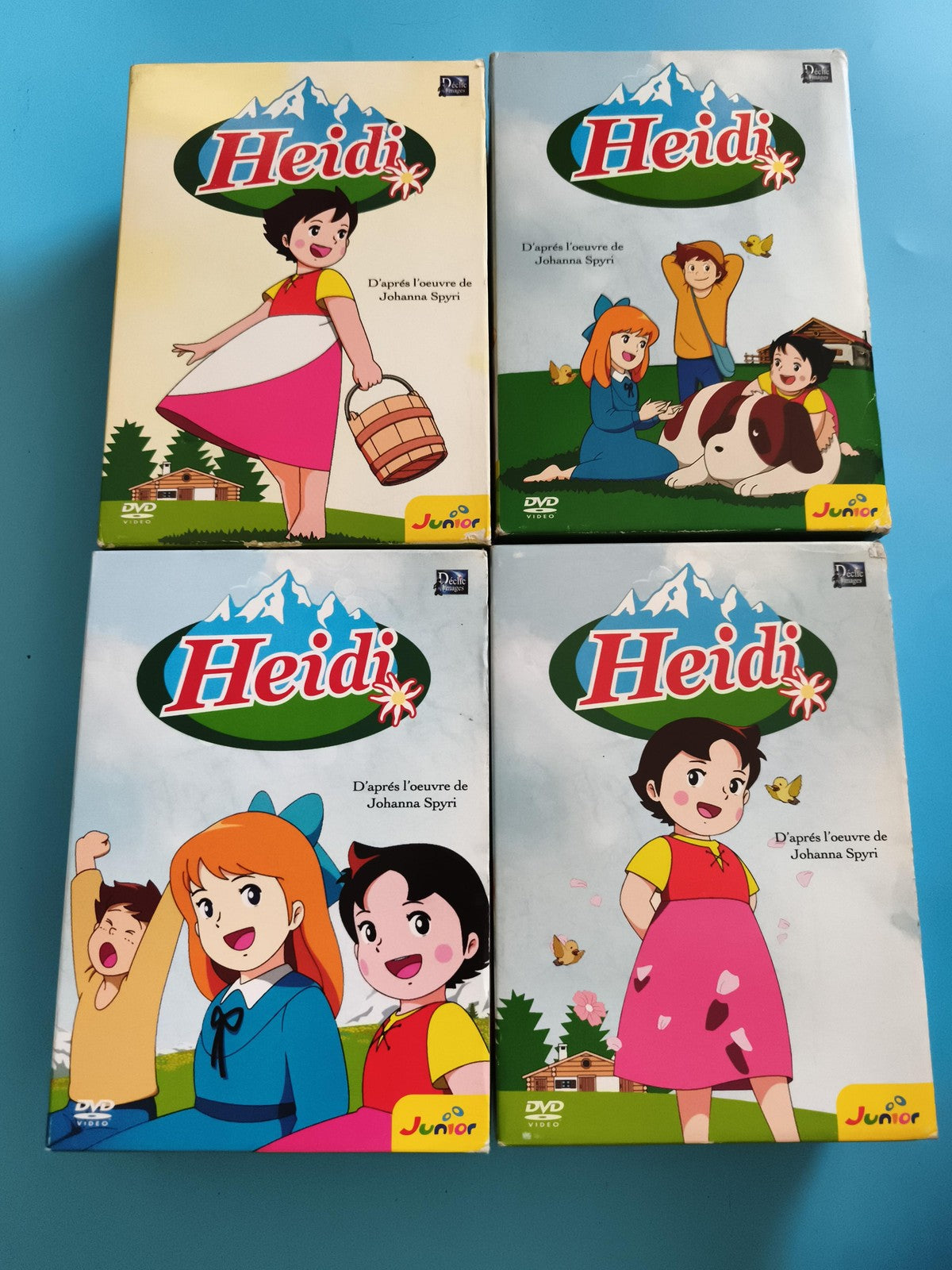 Coffrets DVD Heidi Junior série animée D'après Johanna Spyri