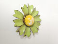 Broche ancienne vintage rétro années 1950, bijou fantaisie de collection