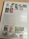 Lot timbres thématiques exotiques Afrique Asie animaux fleurs Mexico 68 philatél