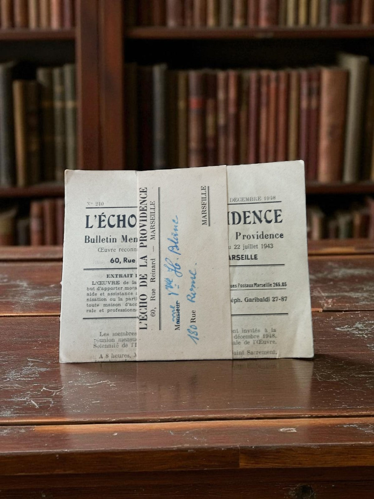 Ancien journal religieux L'Echo de la Providence vintage collection spiritualité