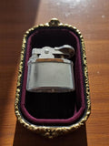 Briquet vintage ancien à essence, finition métallique, non testé, en l’état