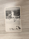 Ancienne CPA arrivée du Général de Gaulle Brésil 1940 avion militaire vintage