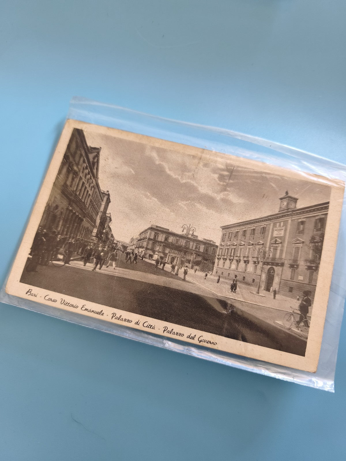 Carte postale ancienne rétro Palarro di Citta, vintage, collection Italie