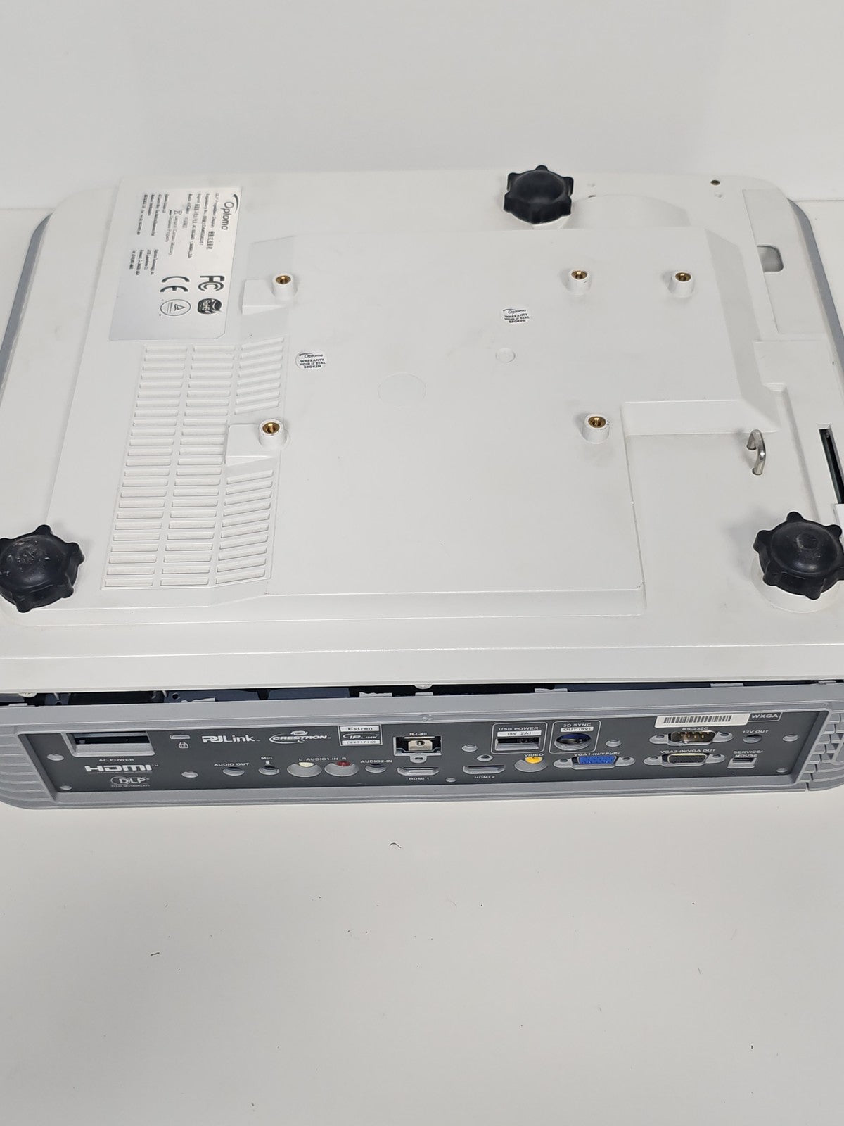 Projecteur vidéo Optima HS pour pièces détachées ou réparation, vendu en l'état