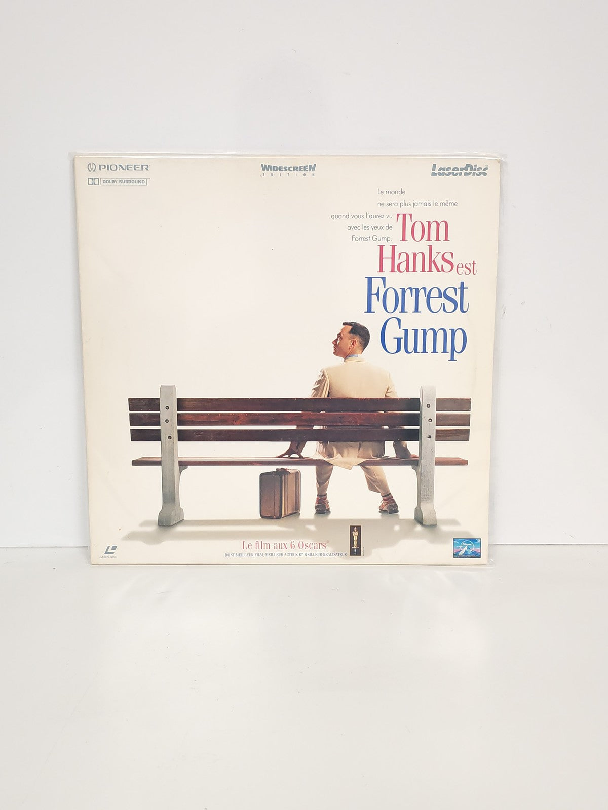 Laserdisc Forrest Gump film en anglais avec sous-titres, édition originale d'occ
