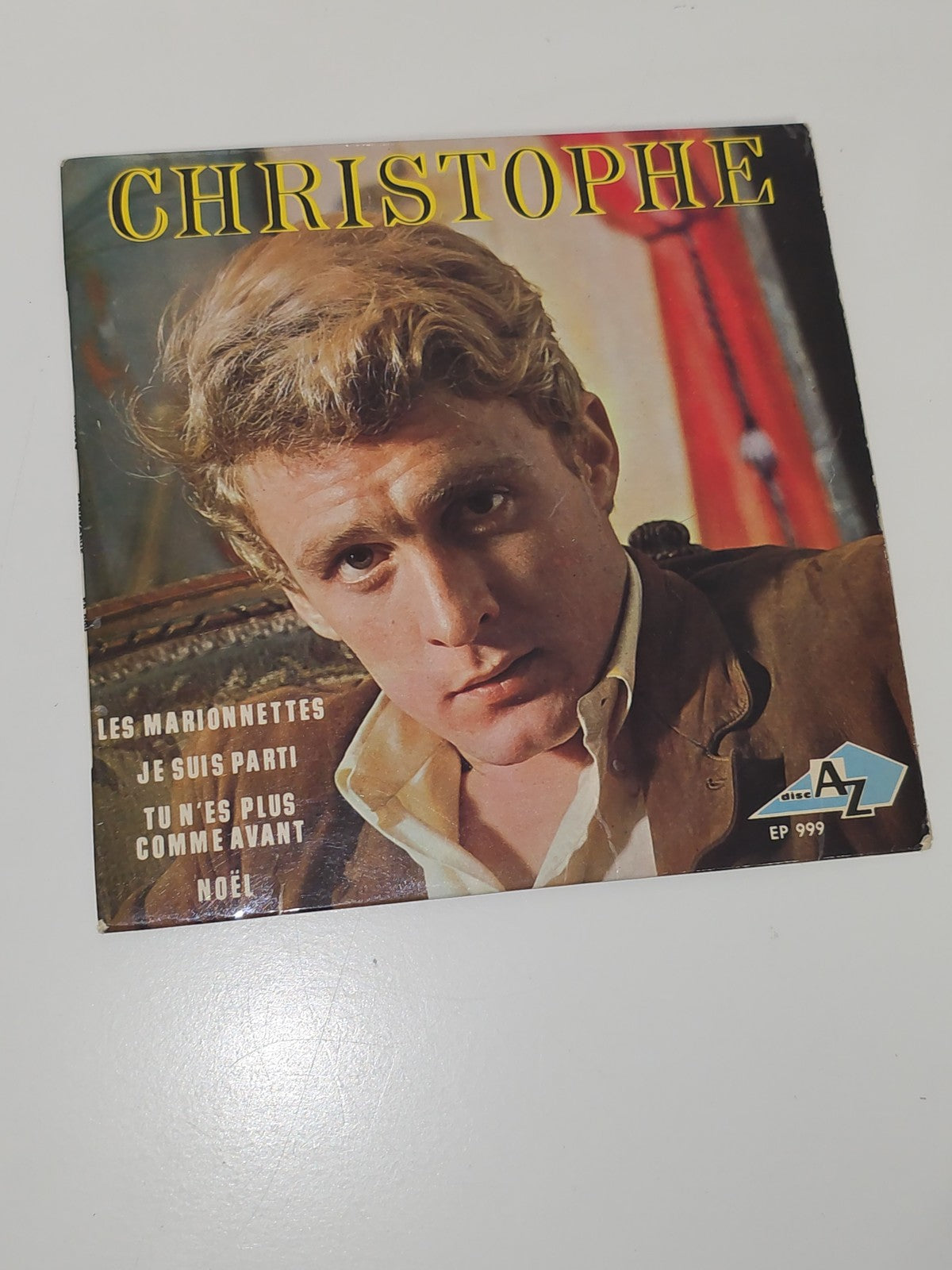 Vinyle 45 tours ancien Christophe vintage rétro collection état très bon