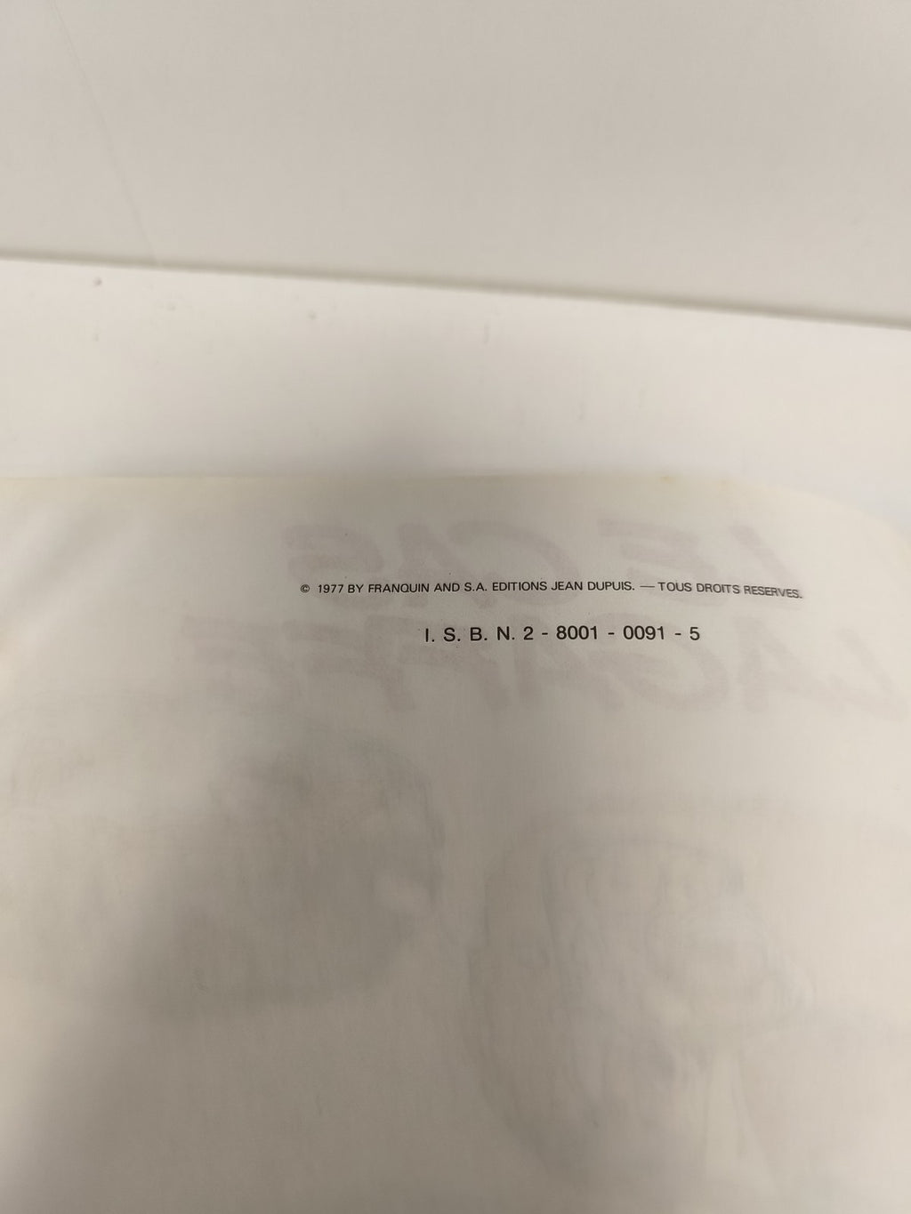 Vintage BD Gaston édition 1977 ancien livre bande dessinée rétro collection
