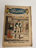 Ancien journal Lisette 1933, 16 pages, couverture illustrée, vintage fillettes