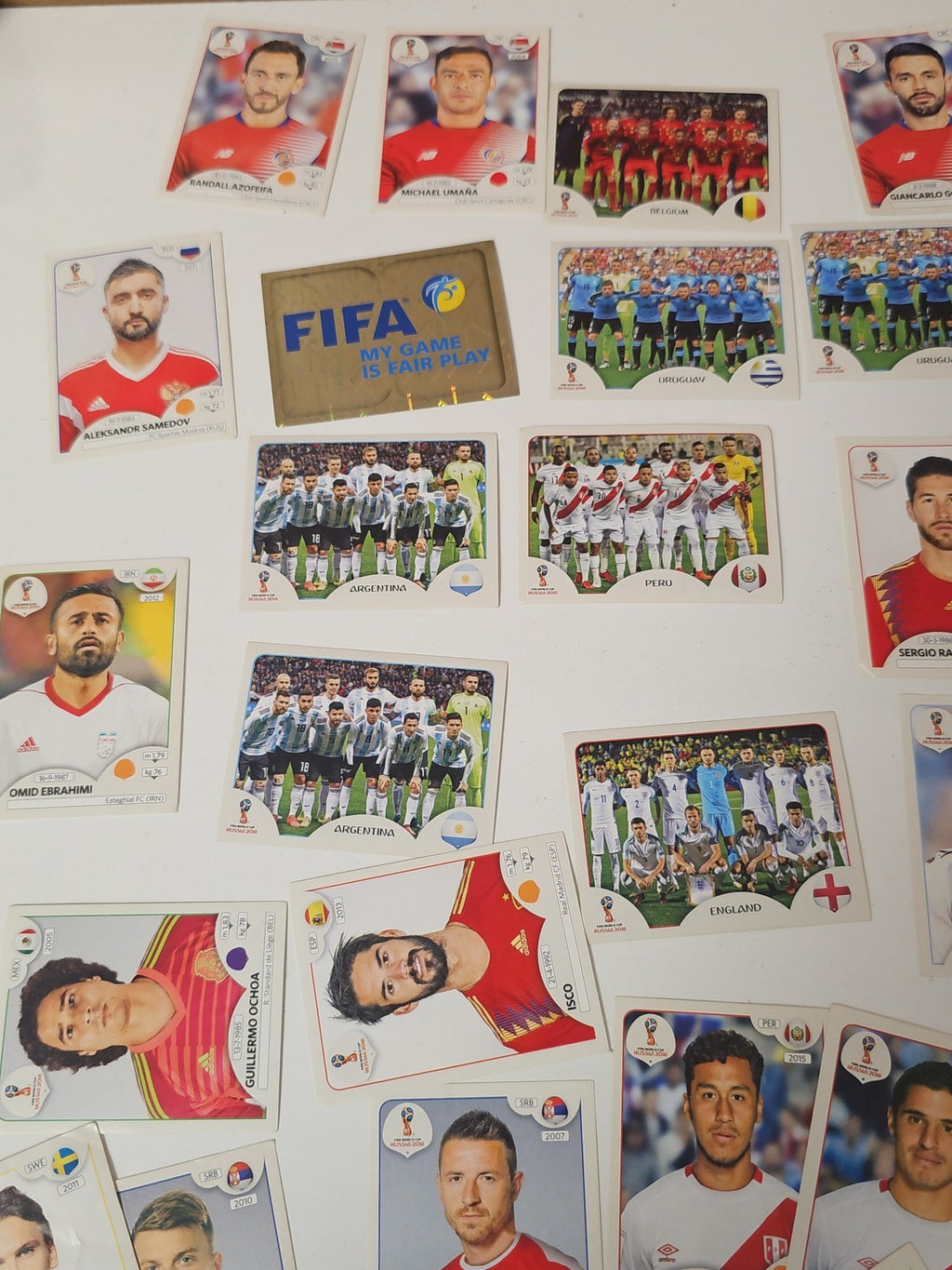 Gros lot de cartes football divers modèles pack cartes foot occasion à saisir