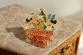 Pin's Disney Tokyo Disneyland Christmas Fantasy 2005 doré, Mickey Minnie Donald