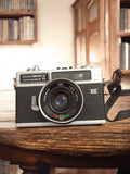 Appareil photo Hanimex Compact R vintage rétro argentique 35mm noir métal
