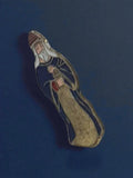 Pin's ancien roi mage publicitaire vintage religieux rétro personnage