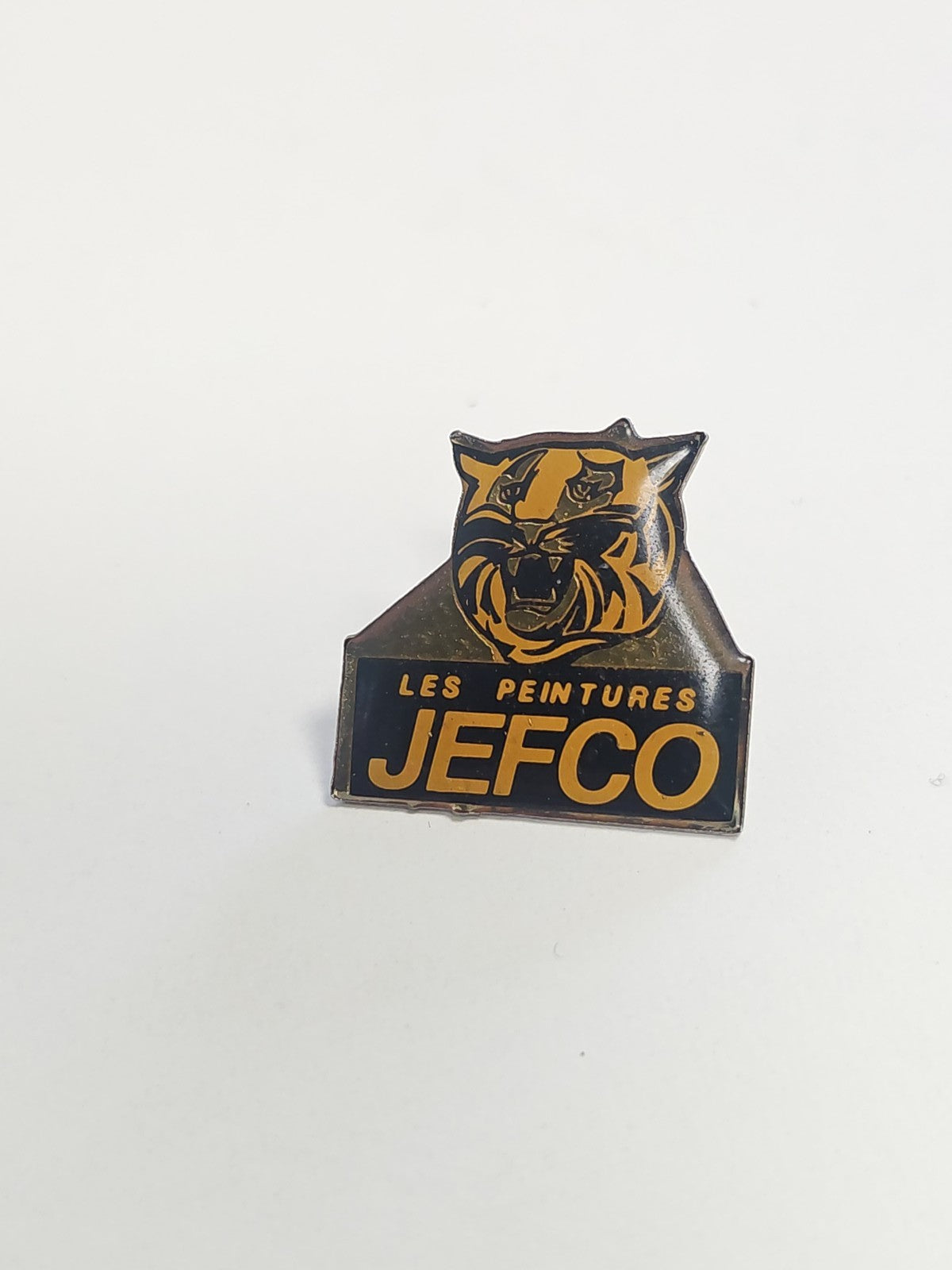 Pin's ancien rétro Jefco peintures ? objet publicitaire vintage collection pin b