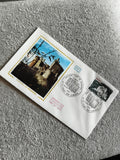 Lettre FDC Château de Bonaguil 1978 timbre 1,00 Fr CEF philatélie château fort