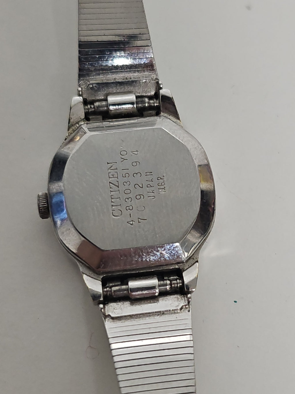 Montre femme Citizen vintage quartz ancienne, rétro, montre-bracelet fonctionnel
