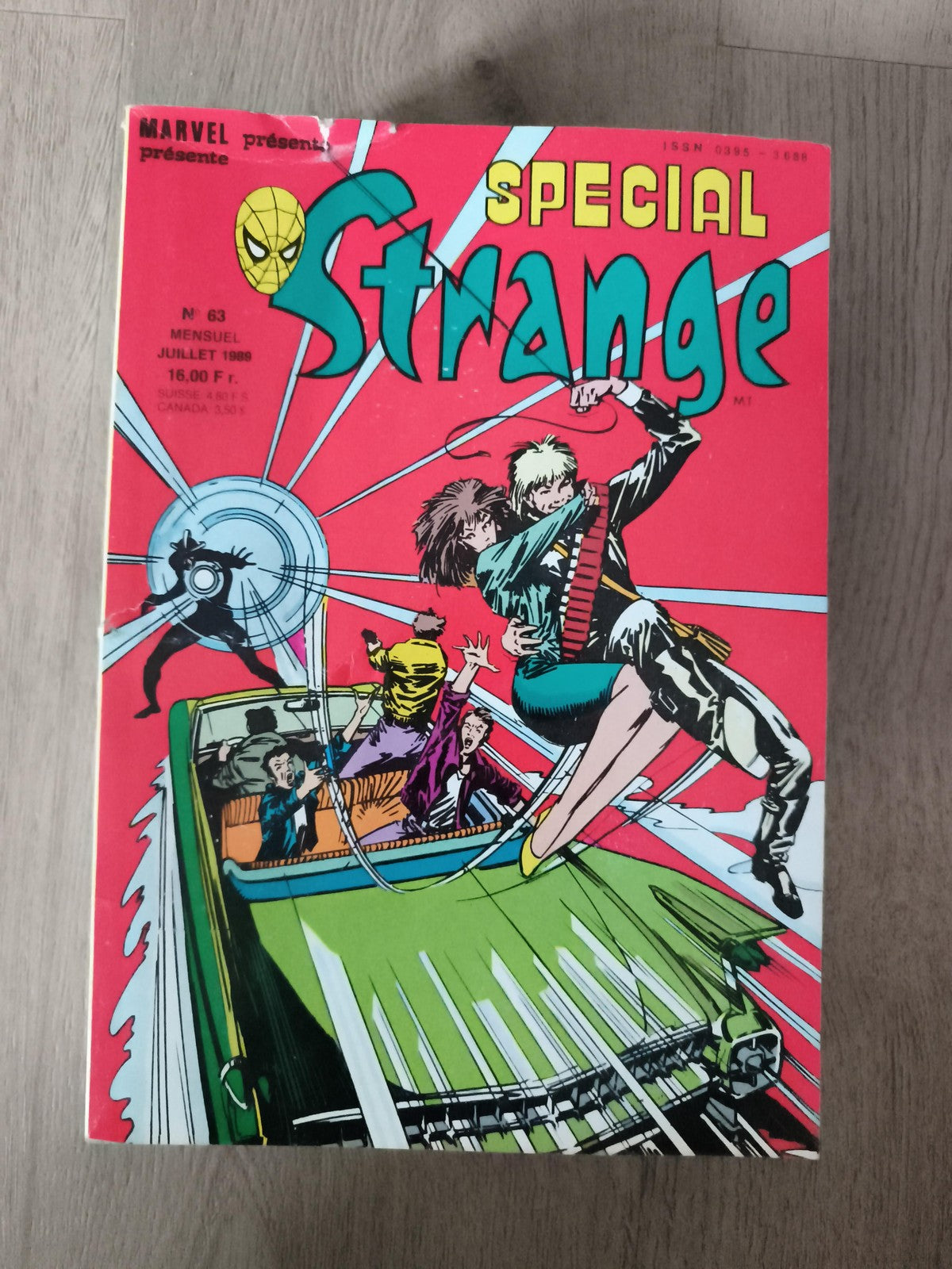 Comic Spécial Strange n°63 Marvel juillet 1988 ancien BD vintage super-héros