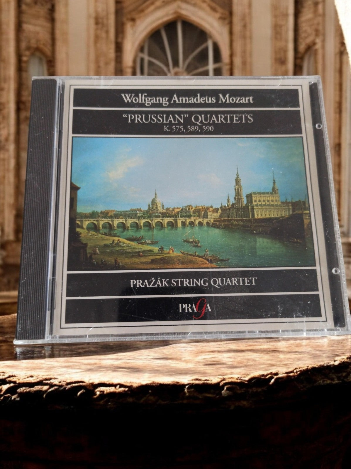 CD Mozart Prussian Quartets Pražák Quartet Praga K.575 589 590 classique