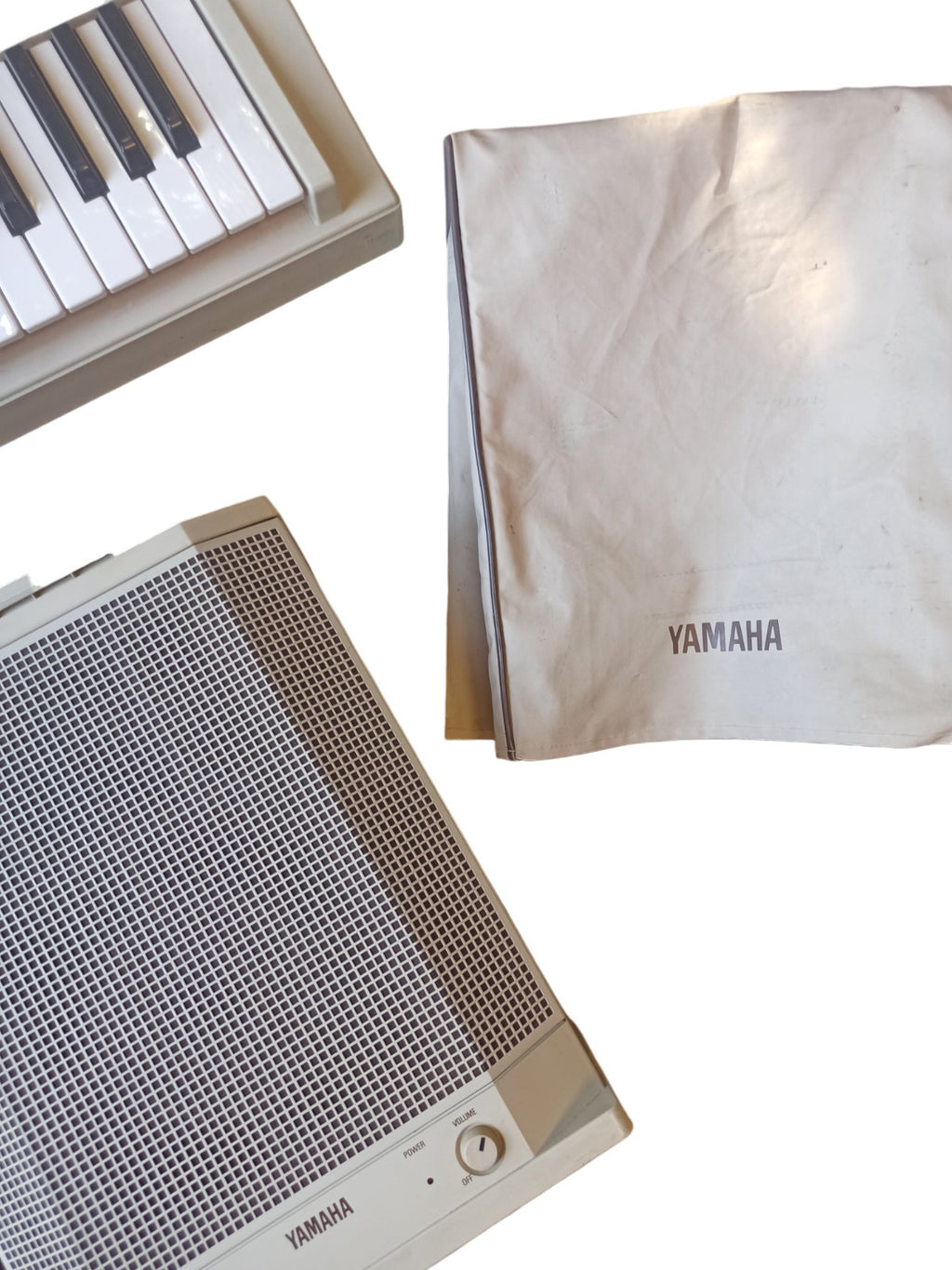 Clavier Yamaha Automatic Bass Chord System + Haut-parleur vintage non testé