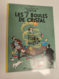 Bande dessinée Tintin Les 7 Boules de Cristal couverture souple Casterman