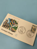 Enveloppe premier jour d?émission FDC Champagne-Ardenne illustration couleur