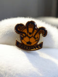 Pin's vintage Olympique de Marseille OM ancien badge rétro football Marseille