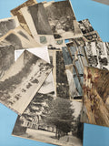 Lot cartes postales anciennes CPA divers lieux paysages monuments vintage