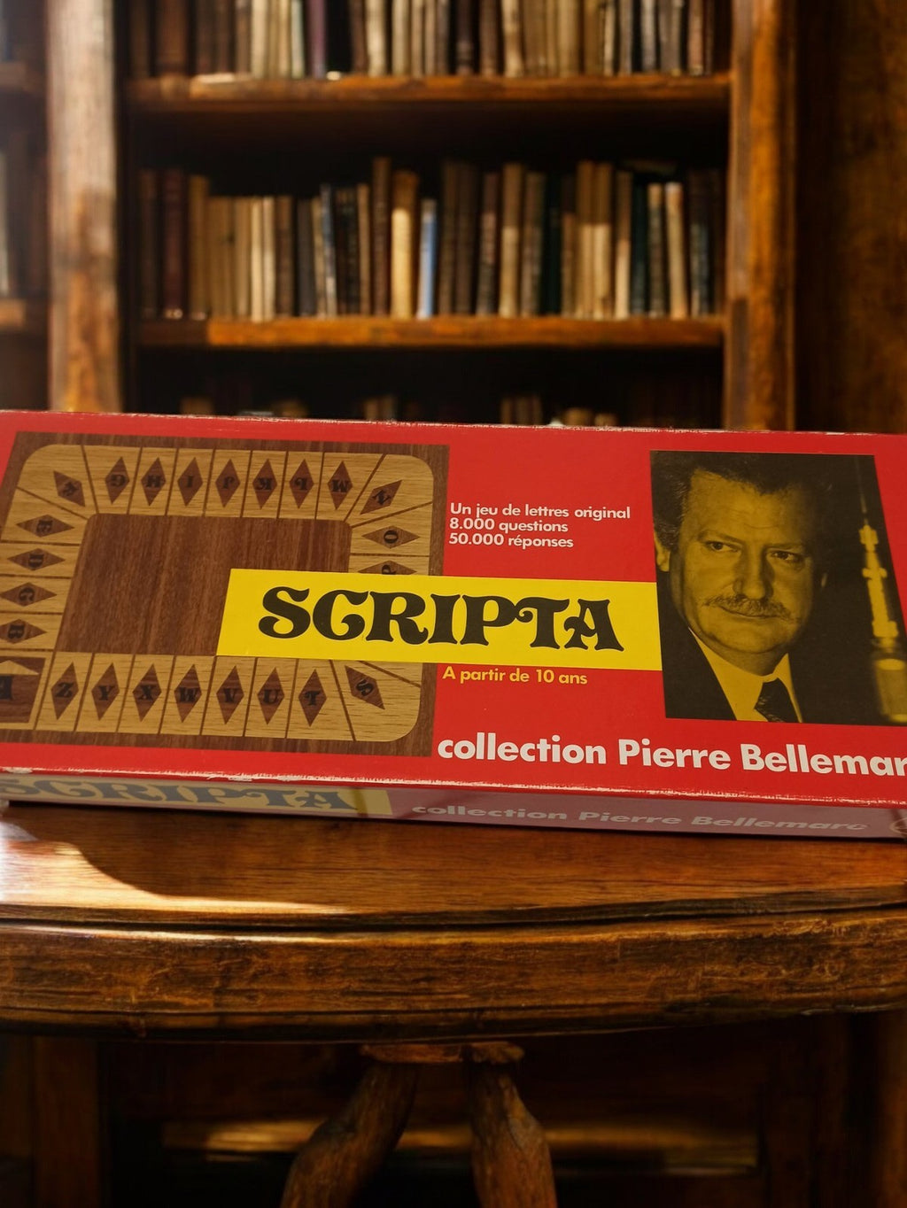 Jeu de lettres SCRIPTA vintage Pierre Bellemare édition originale rétro