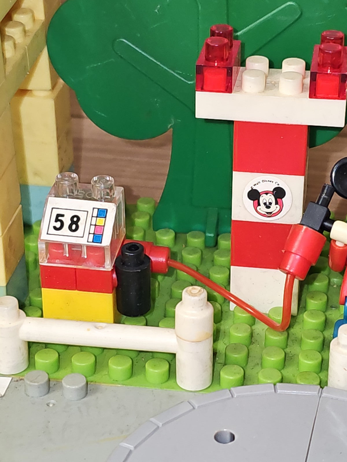 Jeu de construction ancien Disney Mickey années 1950 vintage rare collection