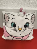 Coussin Disney Aristochats Marie blanc rose, oreille tissu, déco chambre