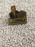 Pin's publicitaire vintage Toupargel Surgelés, badge ancien années 90