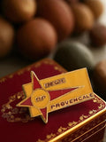 Pin's vintage Régie Provençale édition limitée jaune rouge publicité