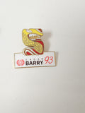 Pin's rétro ancien Cacao Barry, badge publicitaire vintage collection France