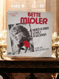 Vinyle 45T Bette Midler When a Man Loves a Woman Atlantic pochette film Rose
