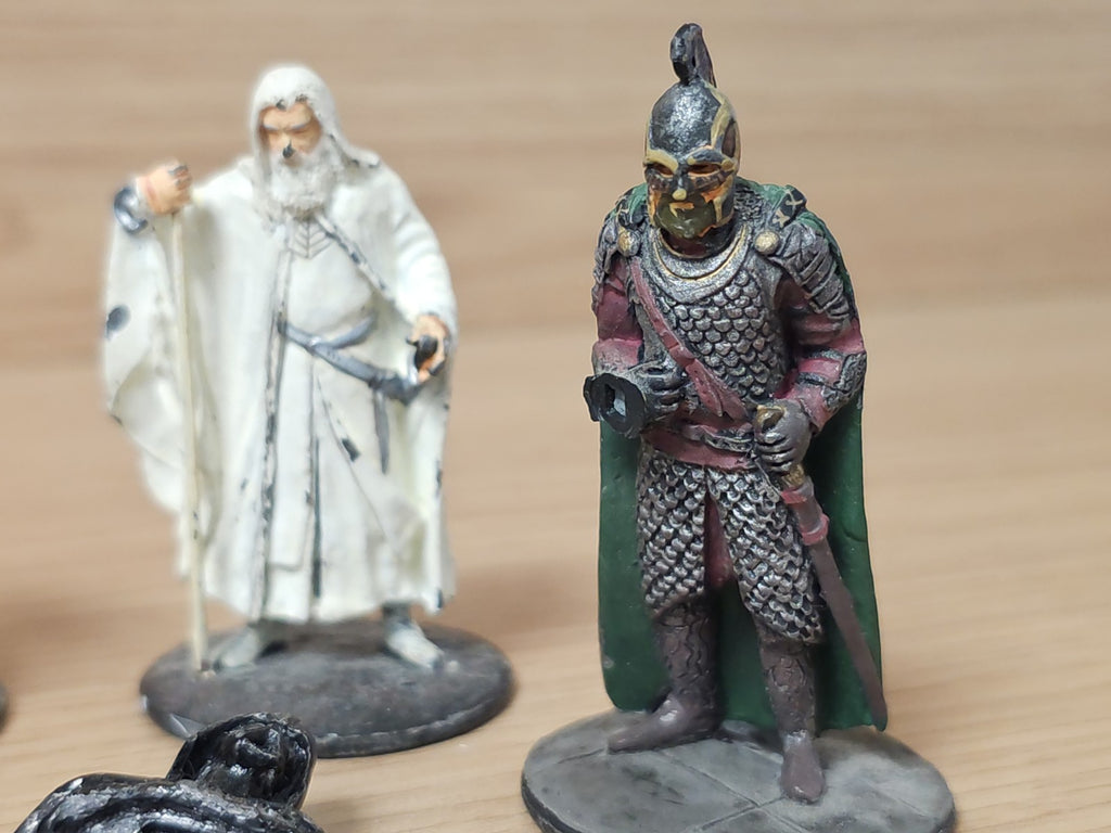 Figurines métal inspirées Le Seigneur des Anneaux, figurine décorative film fant