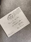 Lettre oblitérée Maroc 1957 cachet Rabat Chellah correspondance France philatéli
