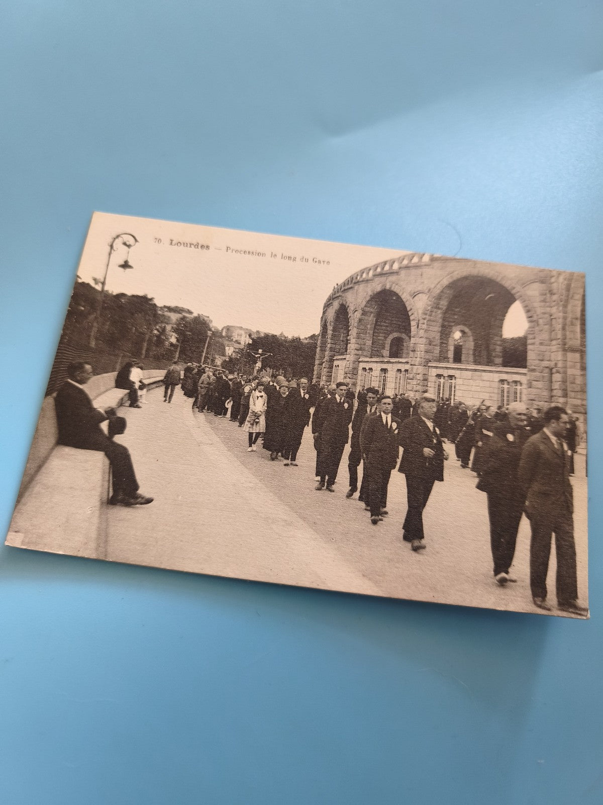 Carte postale ancienne vintage de Lourdes ? Collection rétro France, souvenir re