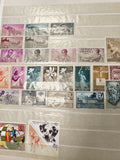 Lot timbres Guinée et Guinée espagnole thématiques animaux, fleurs, sport