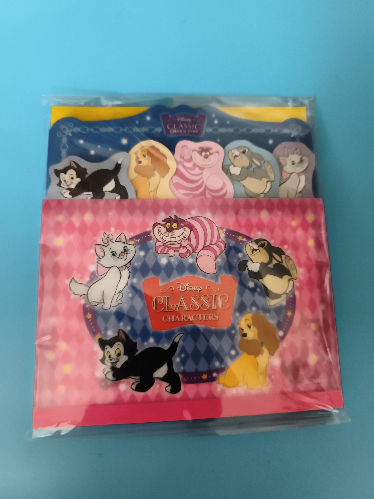 Pochette Disney Classic Characters Lady Figaro Chat Cheshire Collector