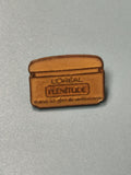 Vintage pin's L'Oréal Plénitude crème, badge publicitaire ancien, collection bea