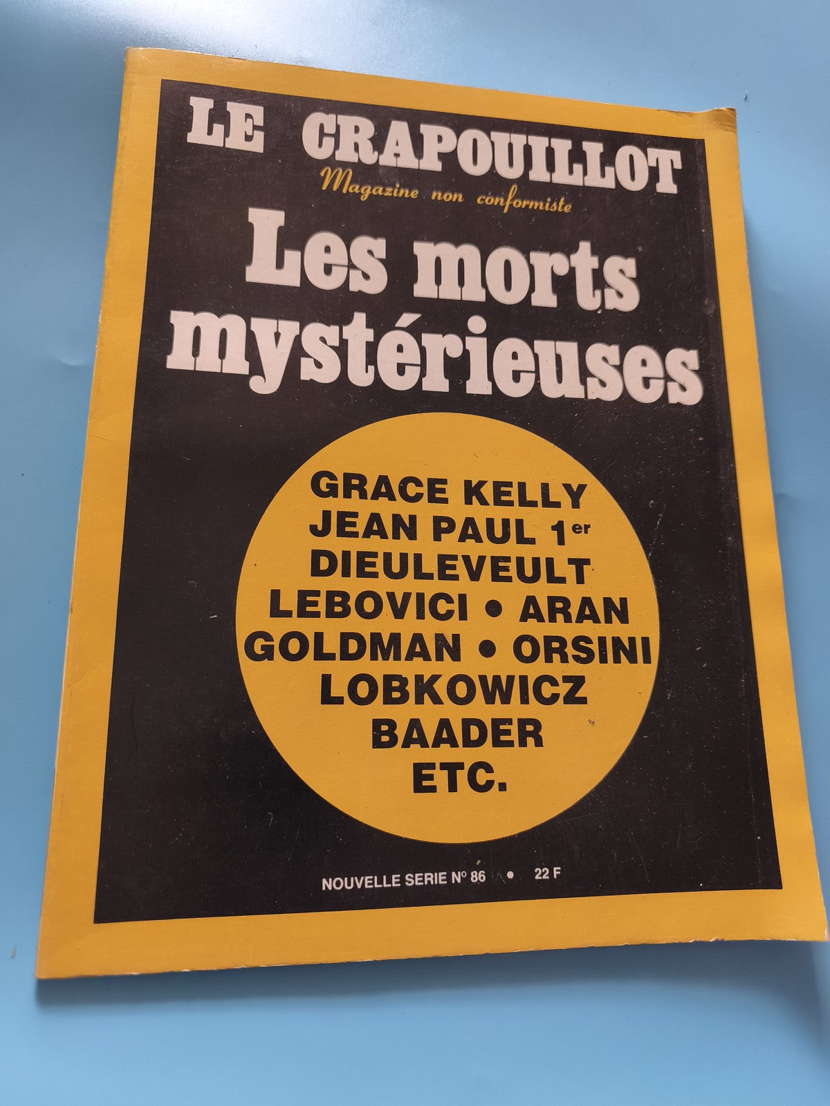 Magazine ancien Les Crapouillots vintage rétro collection presse française