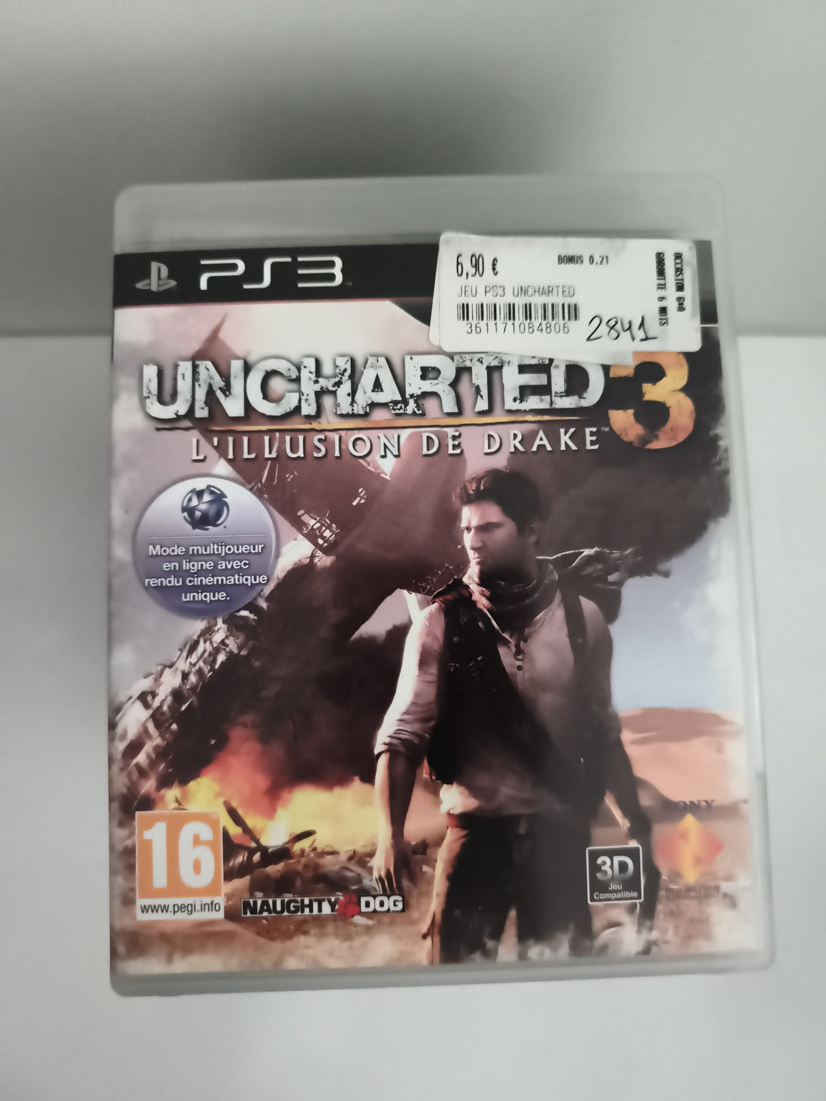 Jeu PS3 Uncharted 3 L'Illusion de Drake Playstation Naughty Dog