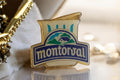 Pin's publicitaire Montorval vintage émaillé édition limitée rare
