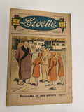 Ancien journal Lisette 1934, 16 pages, magazine illustré fillette vintage
