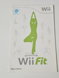 Notice originale seule pour Wii Fit Nintendo, manuel d'instructions jeu Wii