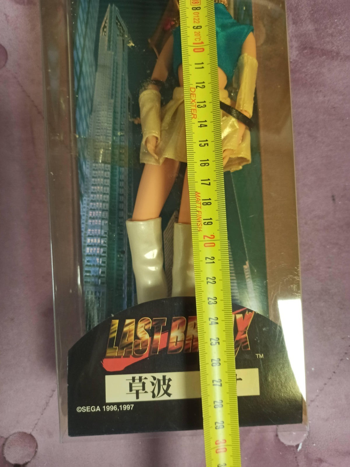 Figurine Last Bronx Risa Kusaba Sega 1996 vintage Japon en boîte d'origine