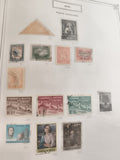 Timbres anciens Bolivie poste aérienne lot x12 variétés oblitérés vintage philat