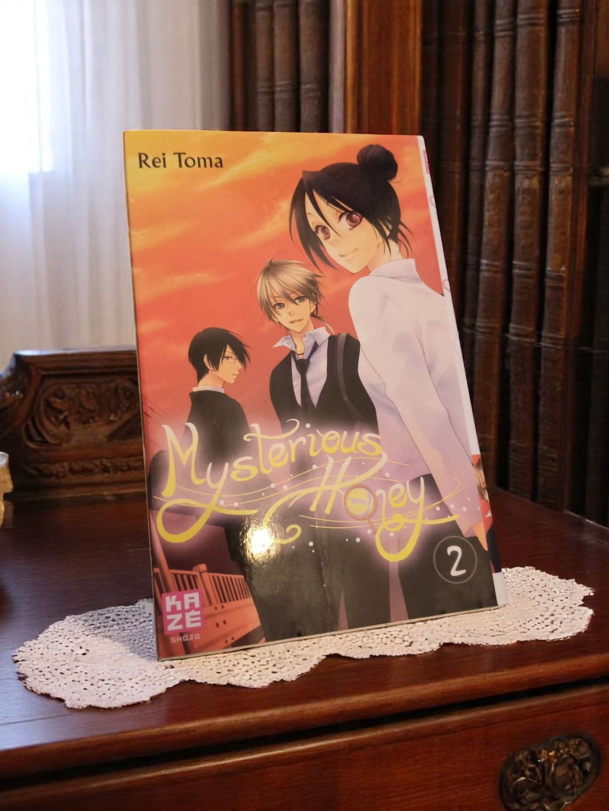 Manga Mysterious Honey tome 2 Rei Toma Kazé Shôjo édition rare