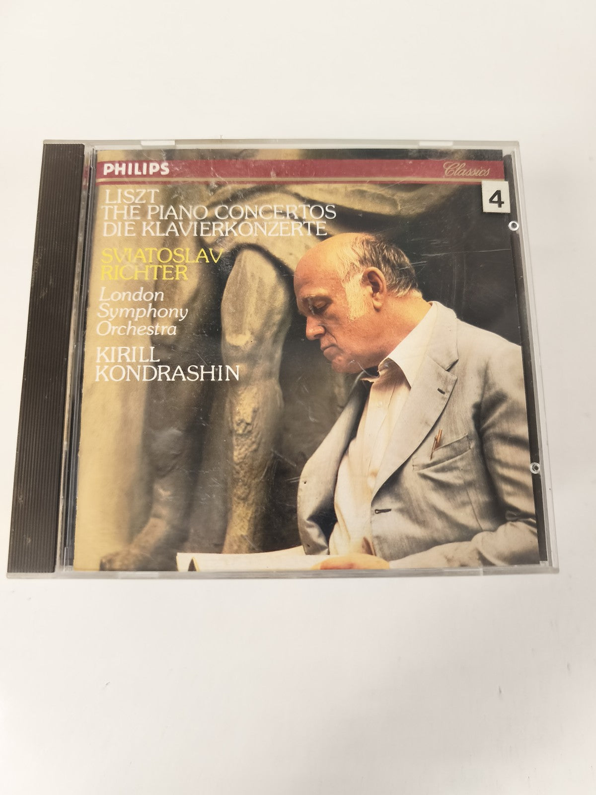 CD Liszt Piano Concertos Sviatoslav Richter London Symphony Philips