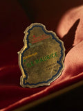 Pin's vintage Ile Maurice ancien badge publicitaire carte souvenir voyage
