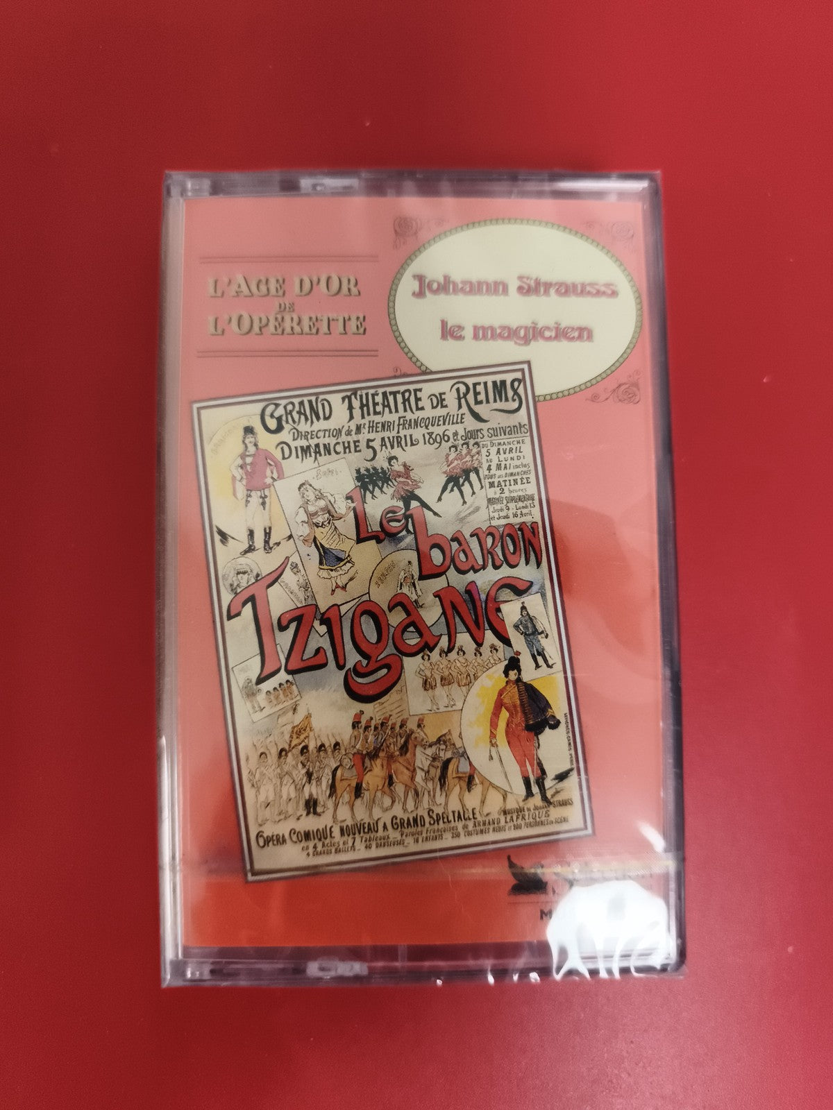 Cassette audio Le baron Tzigane Johann Strauss neuve blister opérette K7